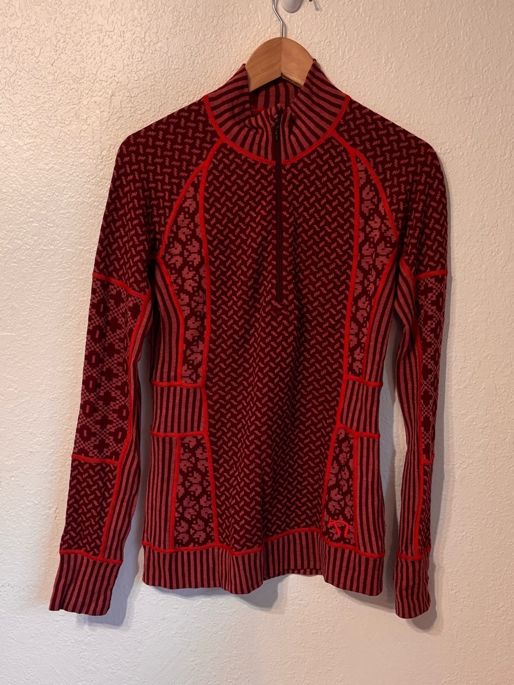 Kari Traa Smekker Half Zip Baselayer Medium